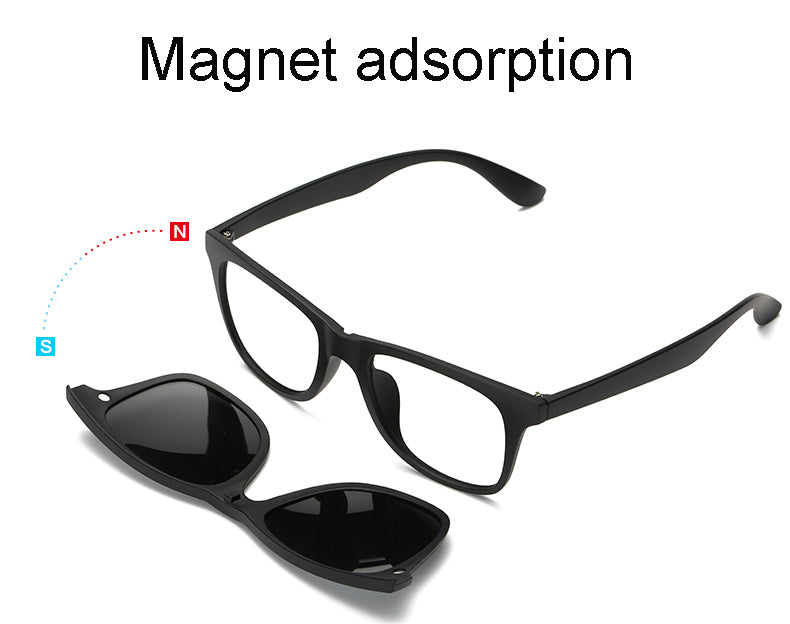 5 in 1 Magnetic Sunglasses
