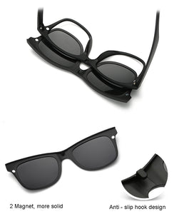 5 in 1 Magnetic Sunglasses