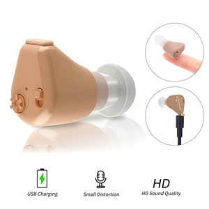 Rechargeable Hearing Aids Sound Amplifier