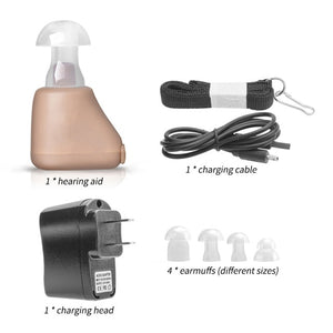 Rechargeable Hearing Aids Sound Amplifier