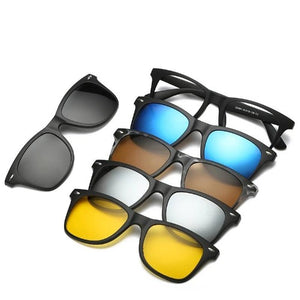5 in 1 Magnetic Sunglasses