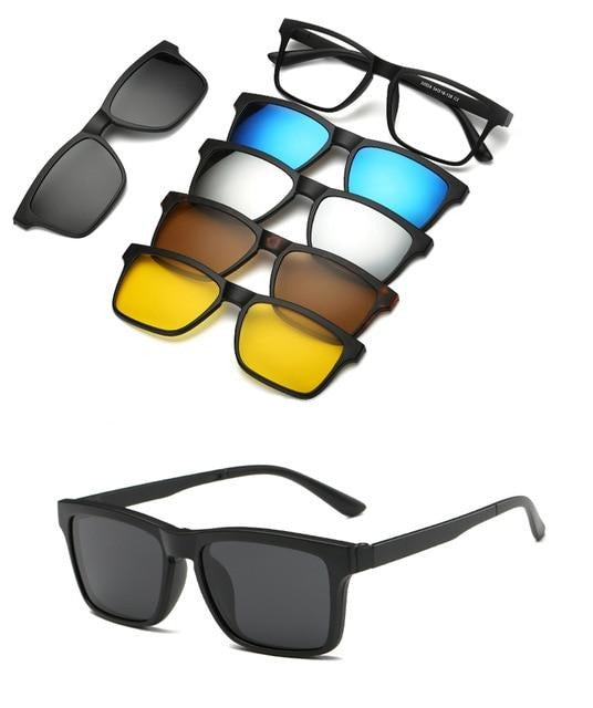 5 in 1 Magnetic Sunglasses