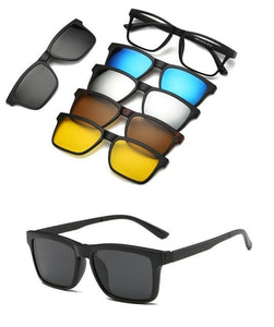 5 in 1 Magnetic Sunglasses