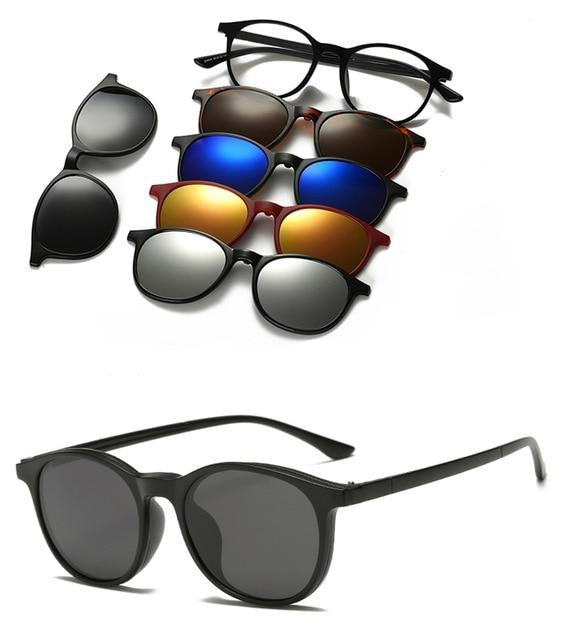 5 in 1 Magnetic Sunglasses