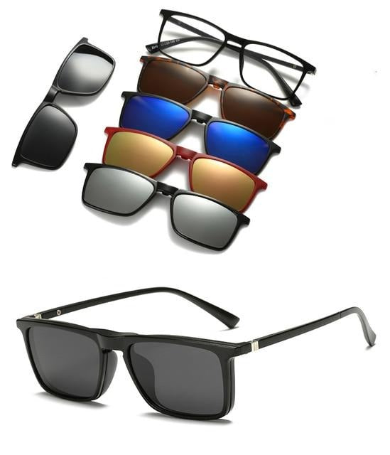 5 in 1 Magnetic Sunglasses